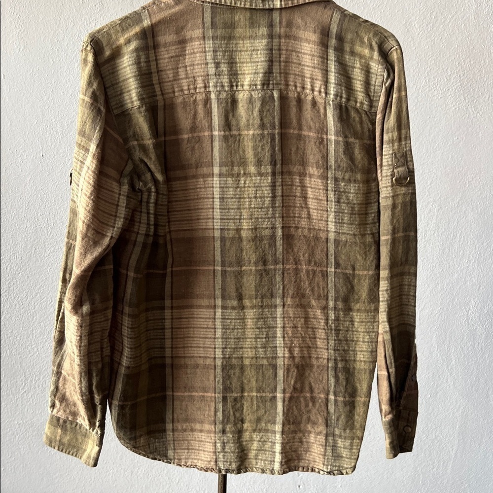 Lauren Ralph Lauren Linen Button Up Size Small - Picture 3 of 3